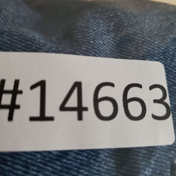 Old Navy Jeans Womens Size 18 Blue High-Rise Slouchy Straight Distressed Denim - Picture 12 of 12